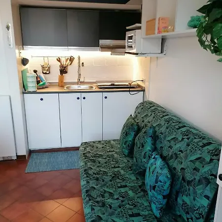 Apartmán Alloggio Con Terrazza Mare Verde *